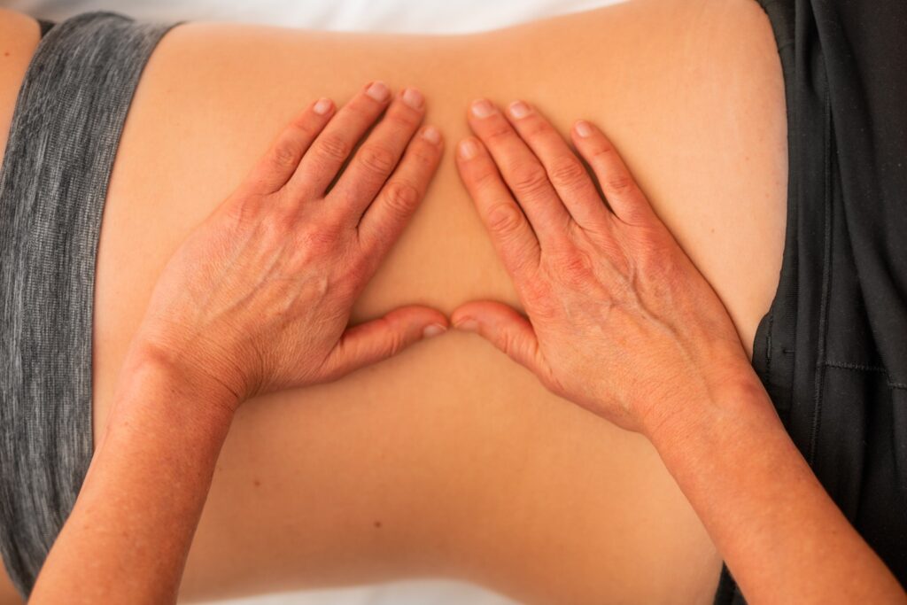 Manual Therapy For Pain Relief - physiotherapy hand on